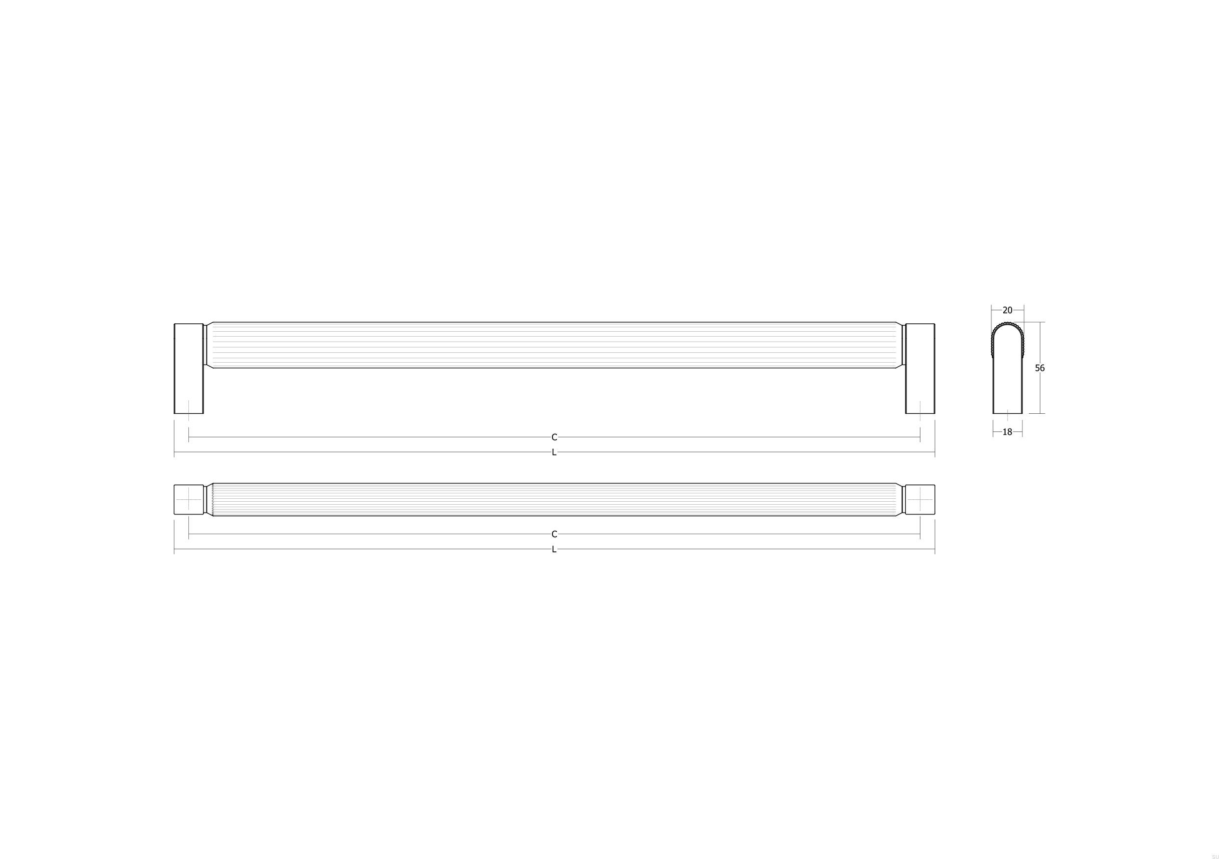 0678448L619--Uchwyt-meblowy-podłużny-jednostronny-Brooklyn-Big-448-Aluminiowy-Brązowy-Szczotkowany-Viefe-Skandynawskie-Uchwyty_3