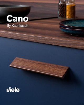 Cano 160 деревянная удлиненная ручка для мебели из ореха