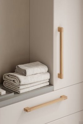 Hako Big 480 деревянная дубовая удлиненная мебельная ручка