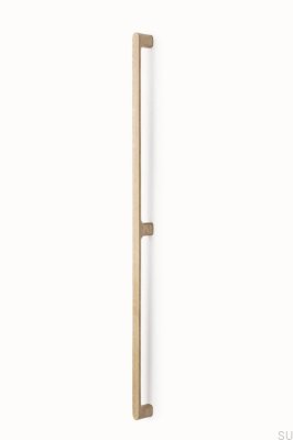 Luv Wood Big 992 деревянная дубовая нелакированная удлиненная мебельная ручка