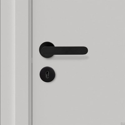 Дверная ручка Vibe Grip, алюминий, матовый черный