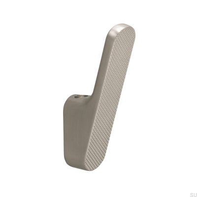 Настенная вешалка Vibe Grip из матового металла с серебристым покрытием