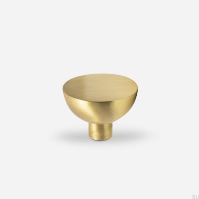 Мебельная ручка Luna M Brass Brushed