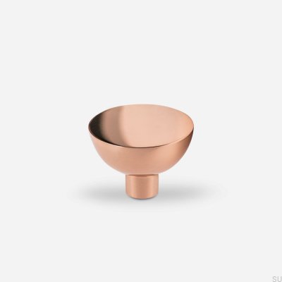 Ручка мебельная Luna M Polished Copper