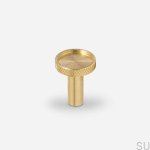 U.5.1--Gałka-Meblowa-Vera-S-Mosiężna-Szczotkowana-Nielakierowana-Open&amp;Hide-Skandynawskie-Uchwyty_1