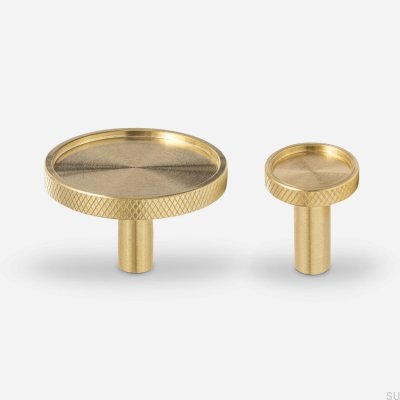 Ручка мебельная Vera S Brass Brushed Неокрашенная