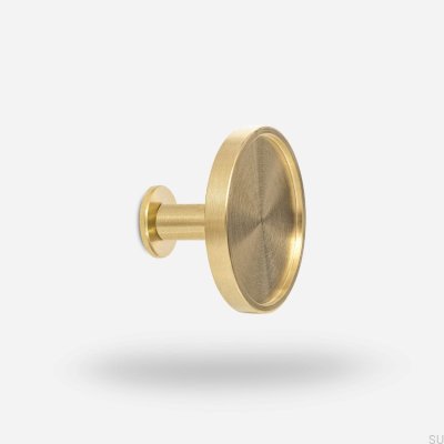 Настенная вешалка Ina L W Латунь, Матовый Неокрашенный