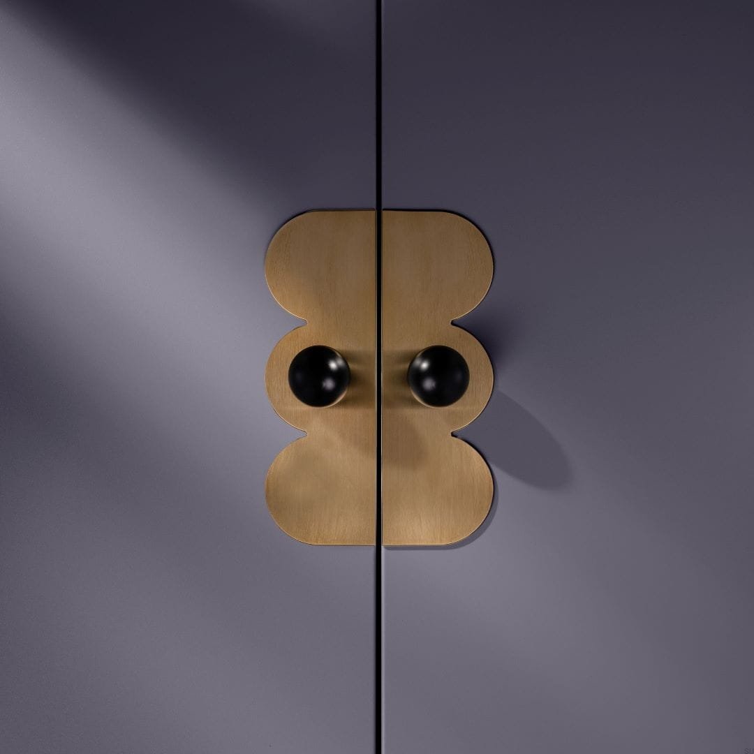 U.0.5.2 --Gałka-meblowa-z-podkładką-Odete-M-Pillow-Countess-Mosiężna-Czarna-ze-Złotym-Nielakierowanym-Szczotkowanym-(2 sztuki)-Open&Hide-Skandynawskie-Uchwyty_3