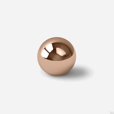 Ручка мебельная Odete S, латунь, медь, полированная