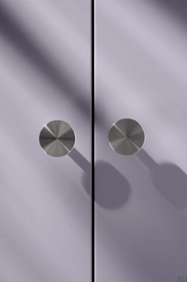 Nena S Короткая Нержавеющая Мебельная Ручка Сталь Серебро