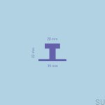 U.0.4.2--Gałka-meblowa-z-podkładką-Nena-Star-X2-Mosiężna-Szczotkowana-Nielakierowana-(2-sztuki)-Open&Hide-Skandynawskie-Uchwyty_3