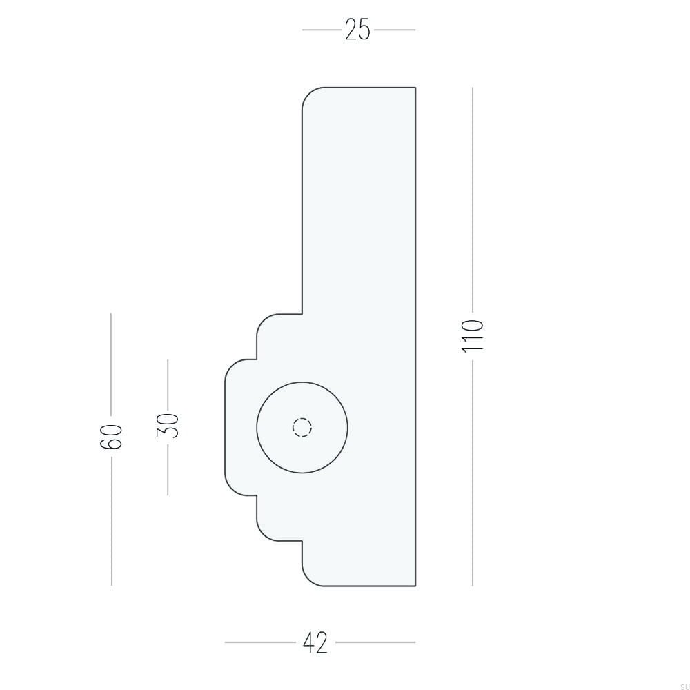 U.0.7.2--Gałka-meblowa-z-podkładką-Nena-Morocco-MX2-Mosiężna-Szczotkowana-Nielakierowana-(2-sztuki)-Open&Hide-Skandynawskie-Uchwyty_3