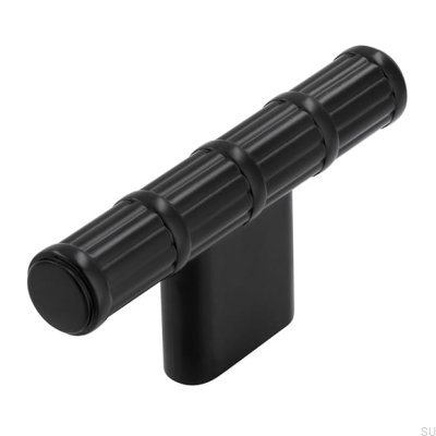 T-Bar 2607 69 Металлическая матовая черная мебельная ручка
