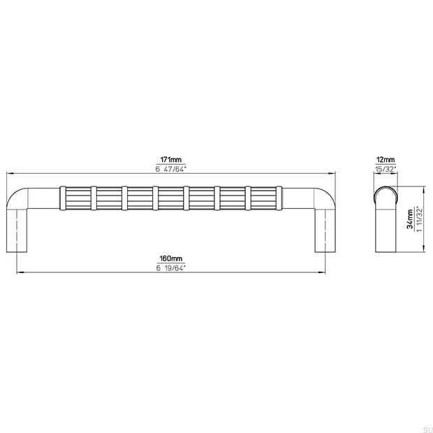 2608-170PB12--Uchwyt-meblowy-podłużny-2608-160-Metalowy-Czarny-Matowy-Siro-Skandynawskie-Uchwyty_5