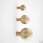m_155_W-S--Wieszak-ścienny-Kulka-20-Mosiężny-Nielakierowany-Marbelo-Skandynawskie-Uchwyty_2