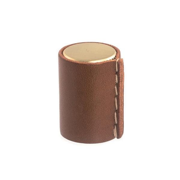 Galka Laderknopp Zlota pokryta skora