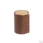 Galka Laderknopp Zlota pokryta skora