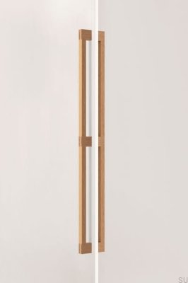 Hako Big 960 Деревянная Дубовая Двусторонняя Удлиненная Мебельная Ручка