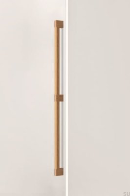 Hako Big 960 деревянная дубовая удлиненная мебельная ручка