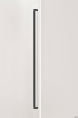 Brooklyn Big 1056 Алюминиевая черная титановая удлиненная односторонняя мебельная ручка