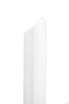 Ручка для мебели Vann 1200 Edge, алюминий, матовый белый