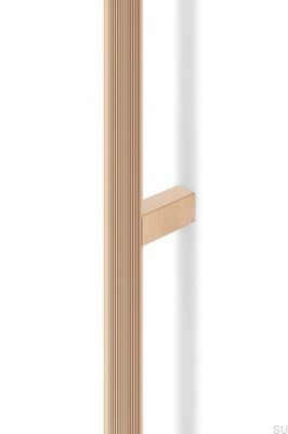 Ручка для мебели Brooklyn 1056 из алюминия, матового золота, цвет Cava