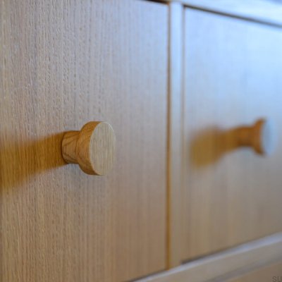 Ручка для мебели Basic 30 Wooden Oak Hard Oil Бесцветный полуматовый (высокий)