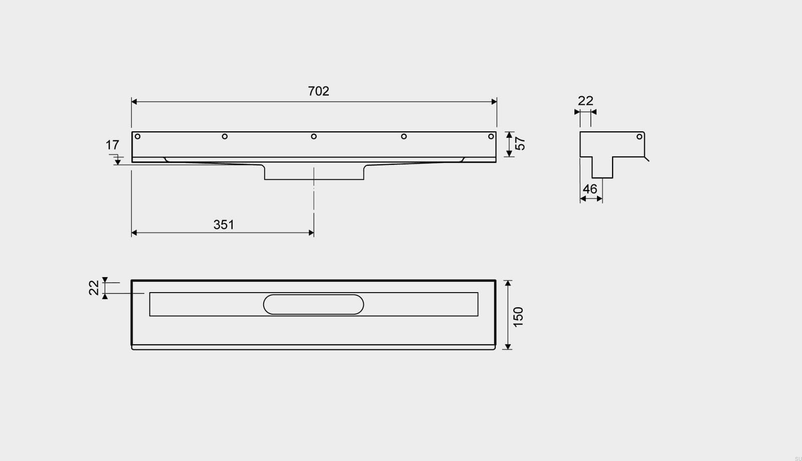 10010700--Odpływ-łazienkowy-1001-700-3-kołnierzowy-Stalowy-Srebrny-Unidrain-Skandynawskie-Uchwyty_2