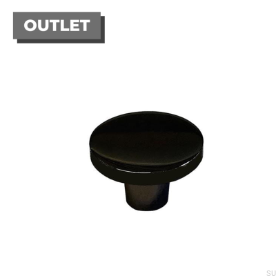 Мебельная ручка Rivet 20 Metal черный