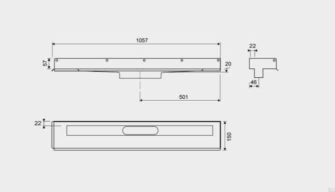 10031000--Odpływ-liniowy-1003-1000-Kołnierz-prawy-Przyścienny-Stalowy-Unidrain-Skandynawskie-Uchwyty_2