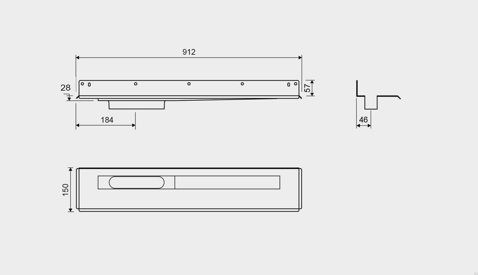 10040806--Odpływ-liniowy-1004-800-Kołnierz-tylny-Odpływ-Lewostronny-Przyścienny-Stalowy-Unidrain-Skandynawskie-Uchwyty_2