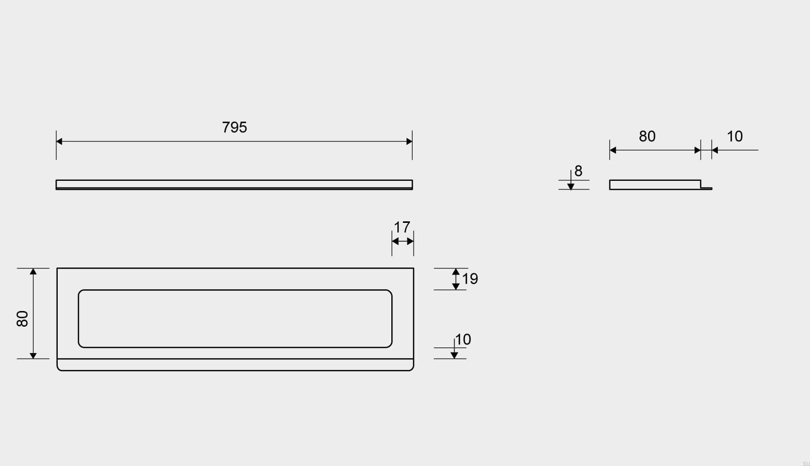15000808--Ramka-odpływu-ClassicLine-795-8-Stalowa-Szczotkowana-Unidrain-Skandynawskie-Uchwyty_3
