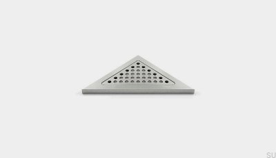 Угловая полка для душа треугольная ClassicLine Classic Brushed Steel