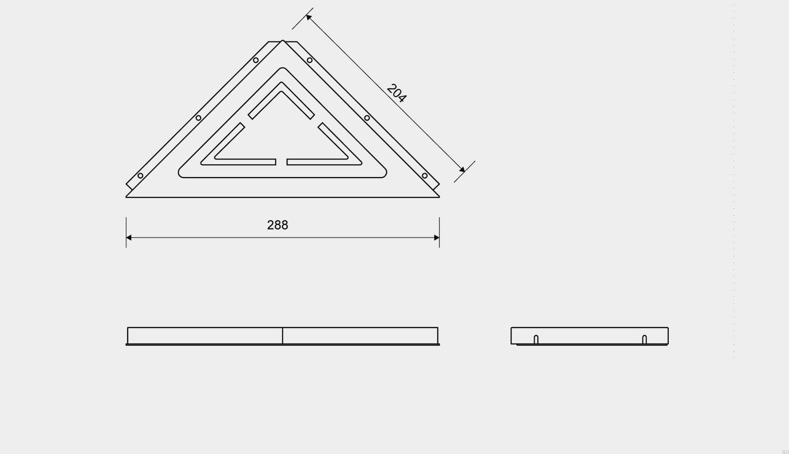 28500206--Półka-prysznicowa-narożna-trójkątna-ClassicLine-Anniversario-Stalowa-Szczotkowana-Unidrain-Skandynawskie-Uchwyty_2