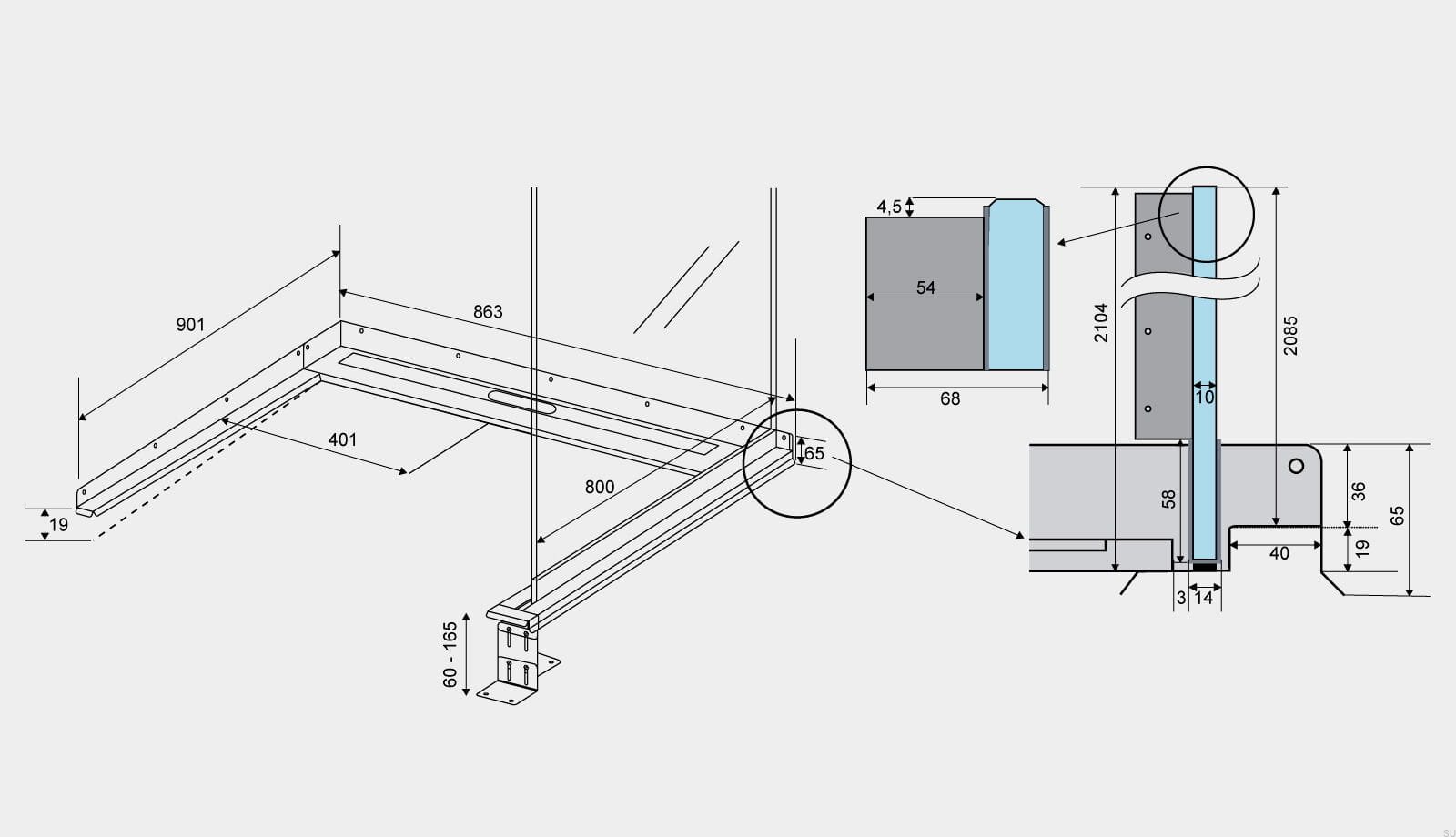 50020808--Odpływ-liniowy-ShowerLine-863-800-Prawy-Stalowy-Unidrain-Skandynawskie-Uchwyty_2