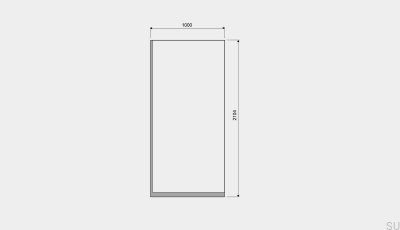 Душевая перегородка GlassLine 1000