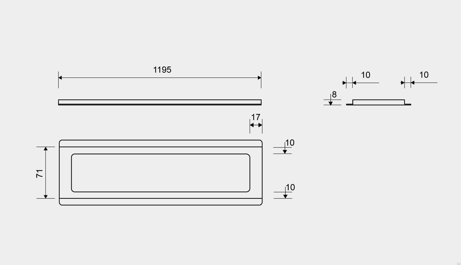 35001208--Ramka-odpływu-wolnostojącego-ClassicLine-1200-8-Stalowa-Szczotkowana-Unidrain-Skandynawskie-Uchwyty_3