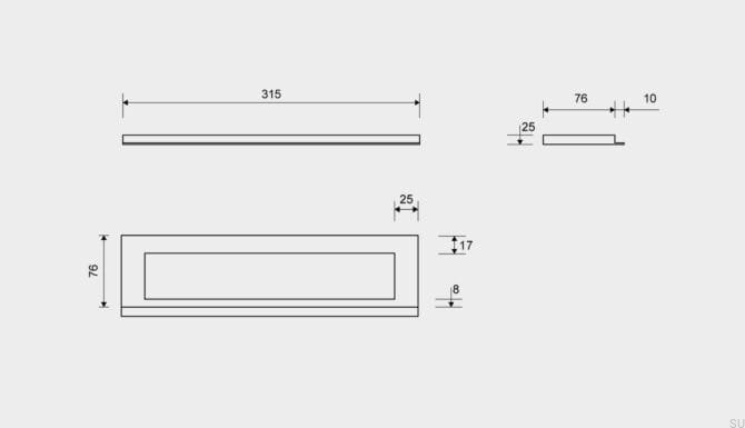 19150325--Ramka-odpływu-Highline-315-25-Stalowa-Złota-PVD-Unidrain-Skandynawskie-Uchwyty_3