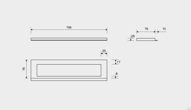 19150825--Ramka-odpływu-Highline-795-25-Stalowa-Złota-PVD-Unidrain-Skandynawskie-Uchwyty_3