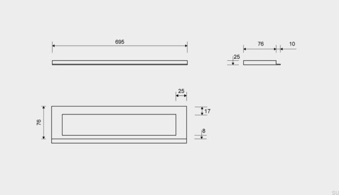 19160725--Ramka-odpływu-Highline-695-25-Stalowa-Miedziana-PVD-Unidrain-Skandynawskie-Uchwyty_3