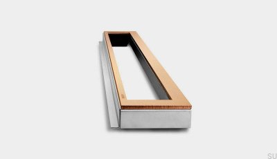 Рама дренажа Highline 895 25 из стали и меди с покрытием PVD