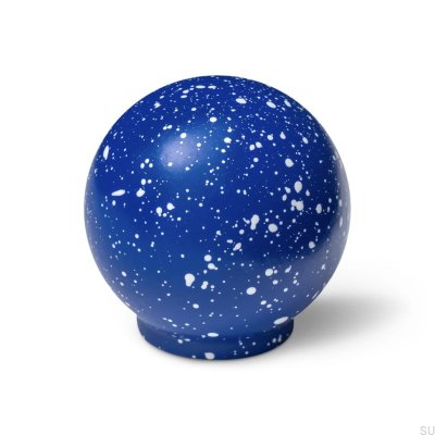 Мебельная ручка Ren Melange Blue & White 35 Wooden Beech