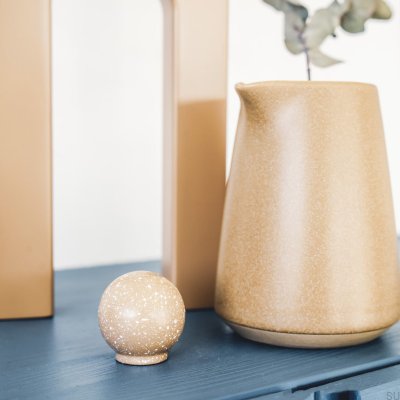 Мебельная ручка Ren Melange Brown & White 35 Wooden Beech