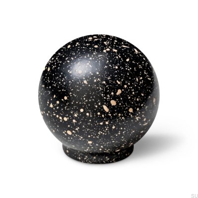 Мебельная ручка Ren Melange Black & Brown 35 Wooden Beech