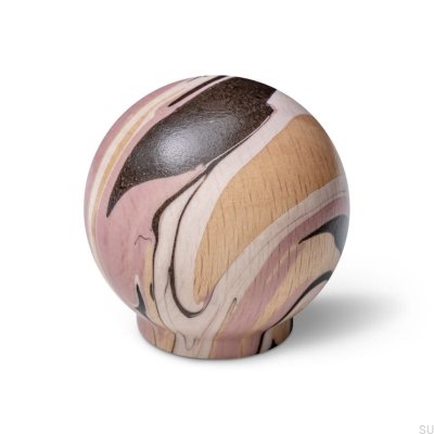 Мебельная ручка Ren Espresso Lilac 35 Wooden Beech