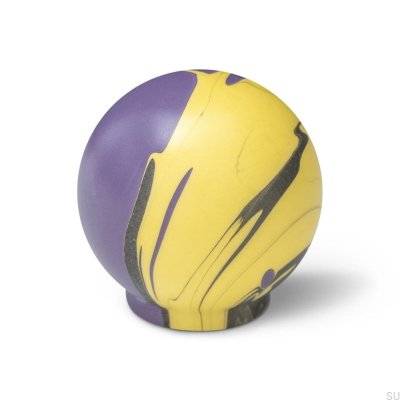 Ручка мебельная Ren Violet Moon 35 Деревянный Бук