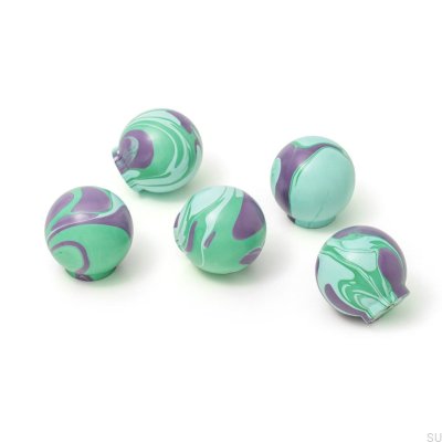 Мебельная ручка Ren Purple Haze 35 Wooden Beech