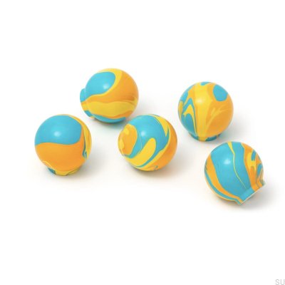 Ren Chari Blue 35 Мебельная ручка деревянная бук