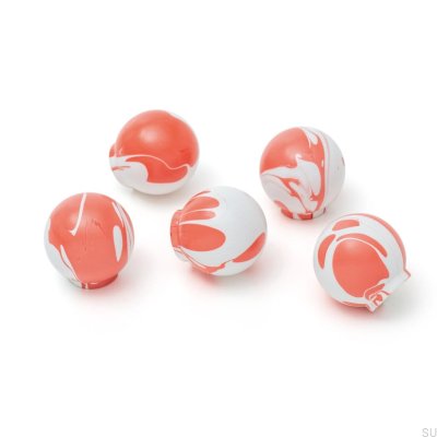 Ручка мебельная Ren White Cherry Red 35 Деревянный Бук