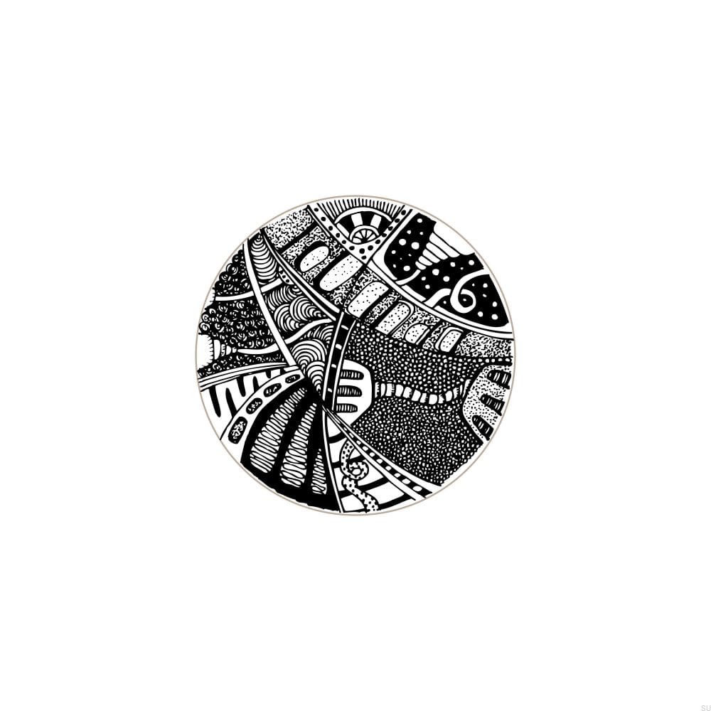 E_26-BI-D--Gałka-meblowa-Faces-Black&White-40-Drewniana-Dębowa-Emaliowana-Biała-(wzór D)-Dot-Manufacture-Skandynawskie-Uchwyty_1